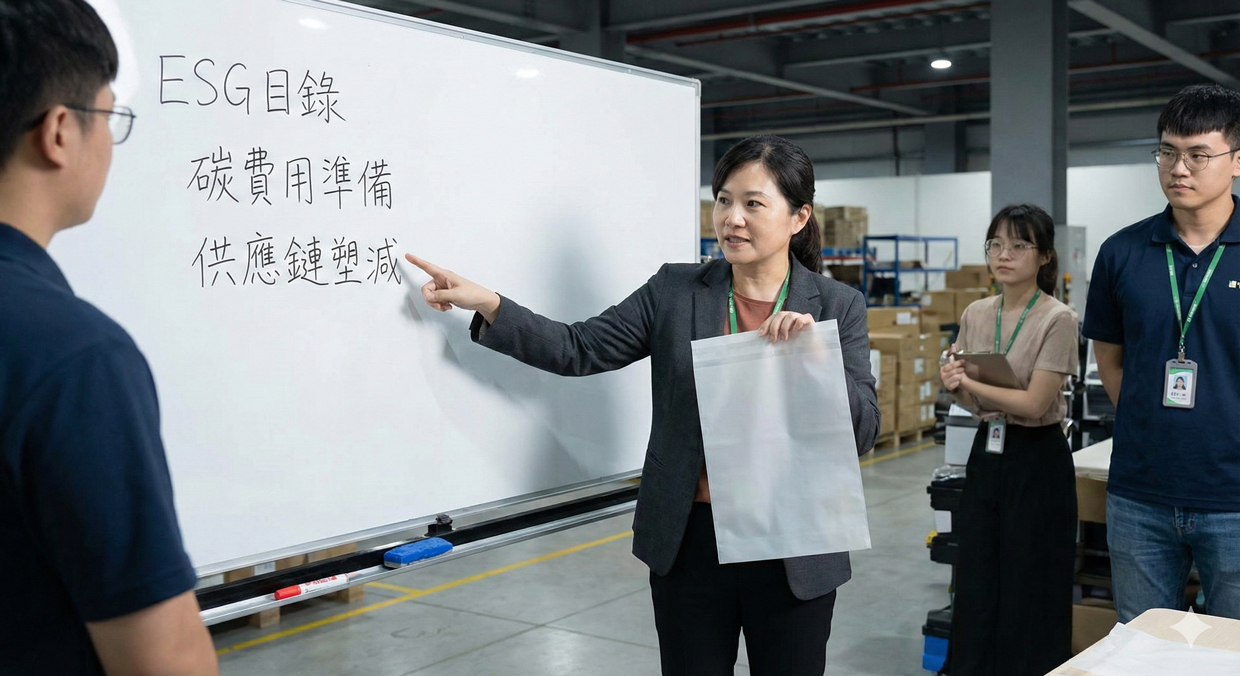 企業導入可分解包裝