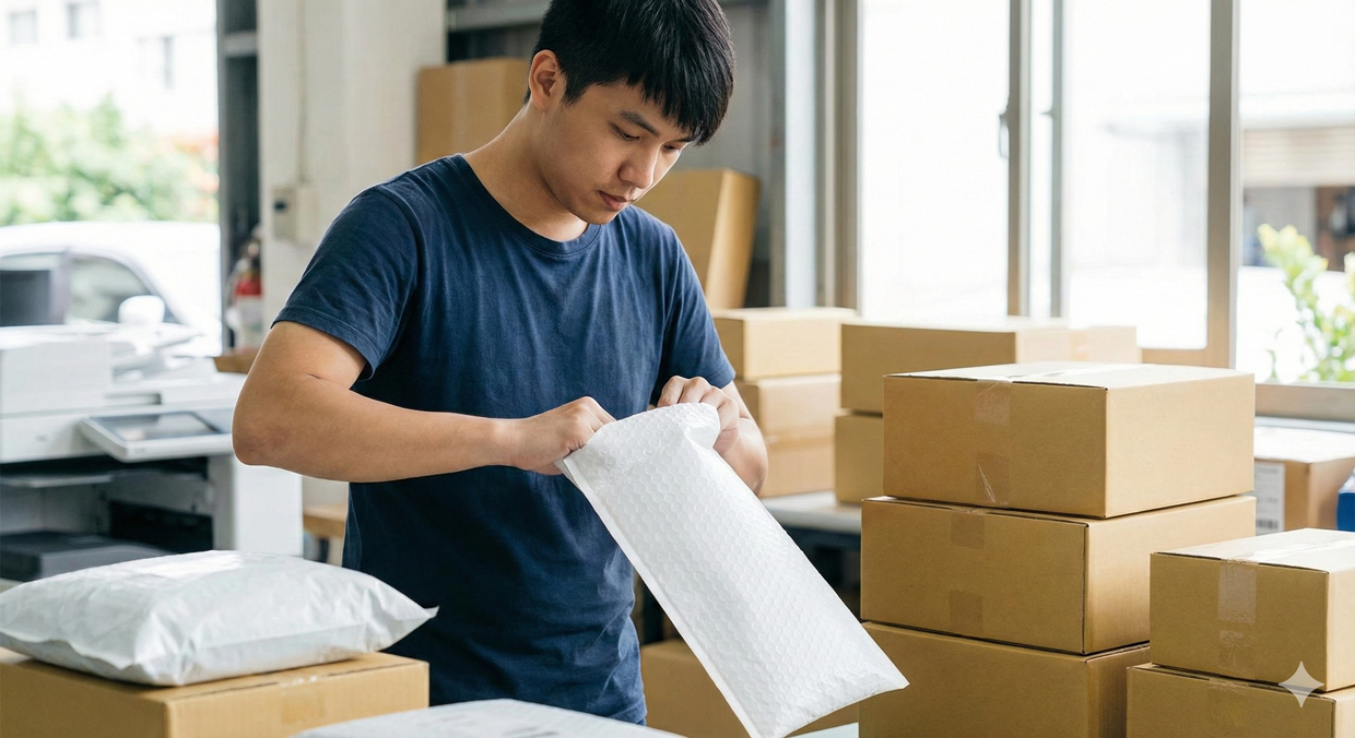 企業導入可分解包裝